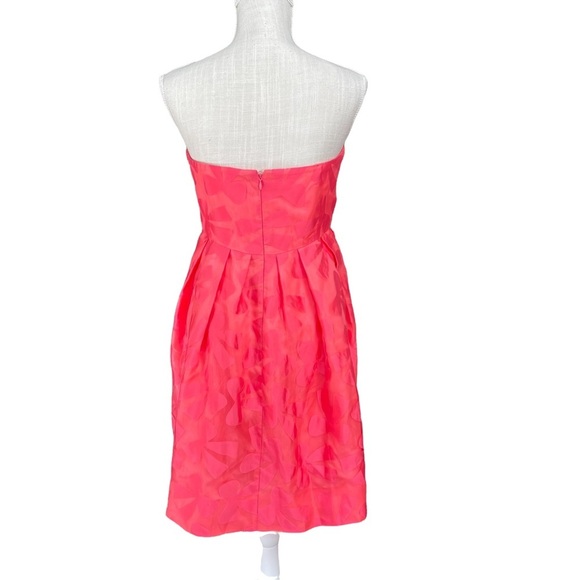 Jill Staurt Sweetheart Ruched Ruffle Strapless Cocktail Dress Size: 10 - Picture 11 of 12